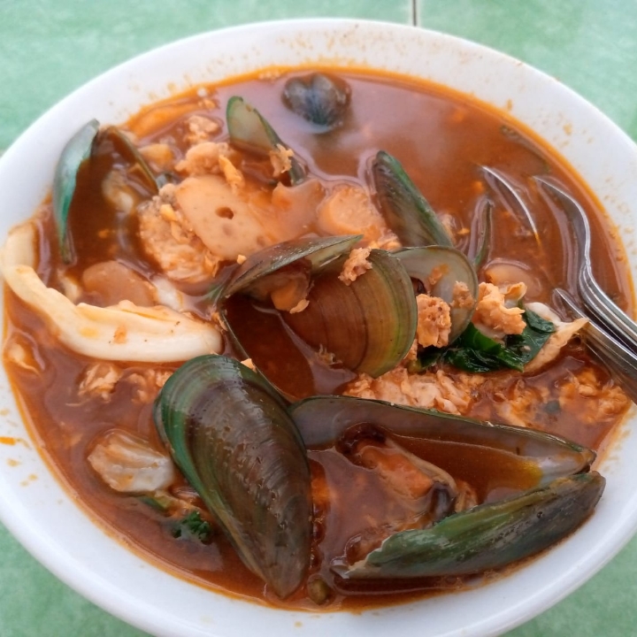 Seblak Kerang Ijo