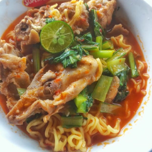 Seblak Mie Tulang Atau Ceker
