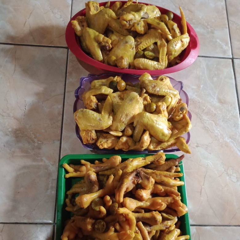 Seblak Sayap Ceker Sayur