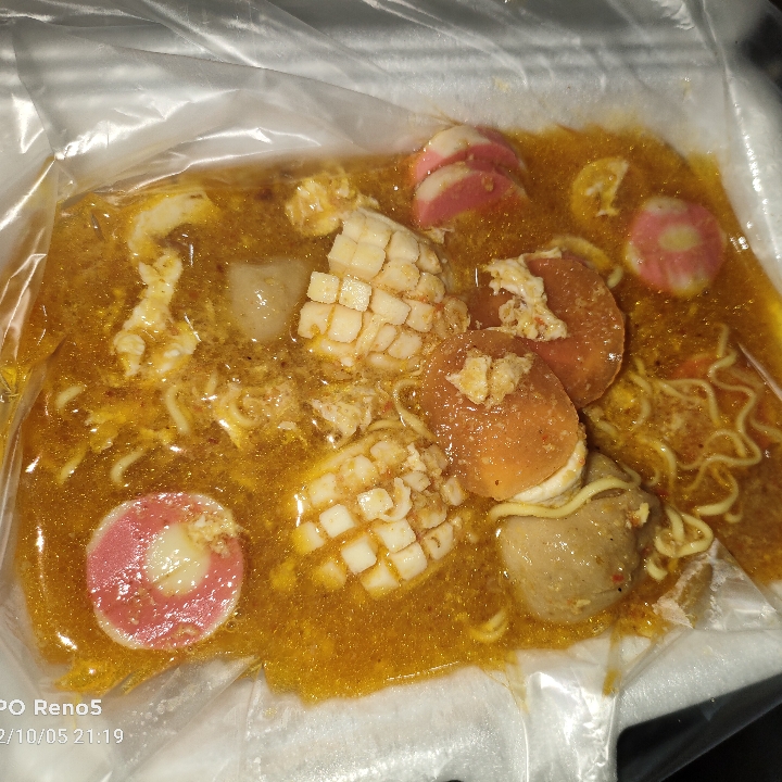 Seblak Seafood Mie Biasa