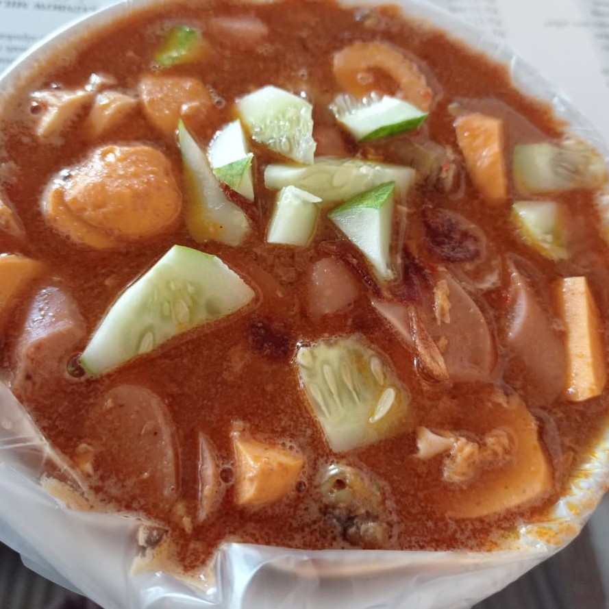 Seblak Sosis Biasa