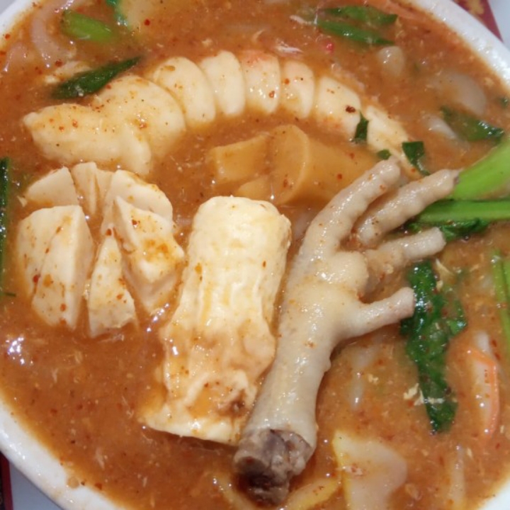 Seblak Special Seafood Ceker Lengkappp