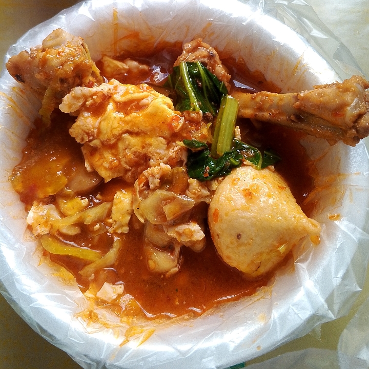 Seblak  Telor Seafood 