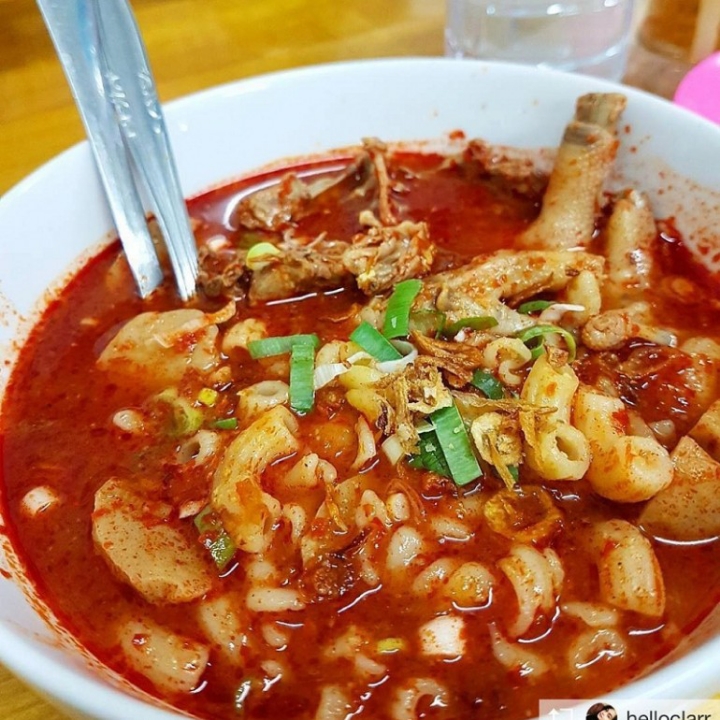Seblak Tulang Ayam Pedas Asam Manis