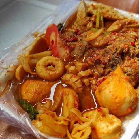 Seblak tulang Seafood