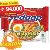 Sedaap Mie Kari Spesial 75 Gram