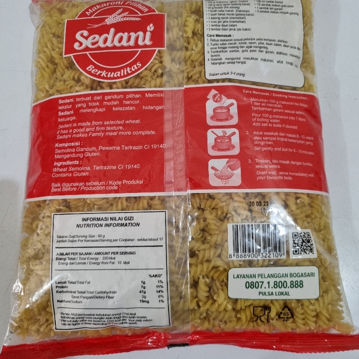 Makaroni Sedani  2