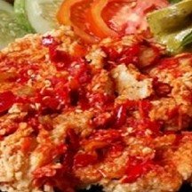 Sego Sambel Judes Ayam Original Ayam Pedas