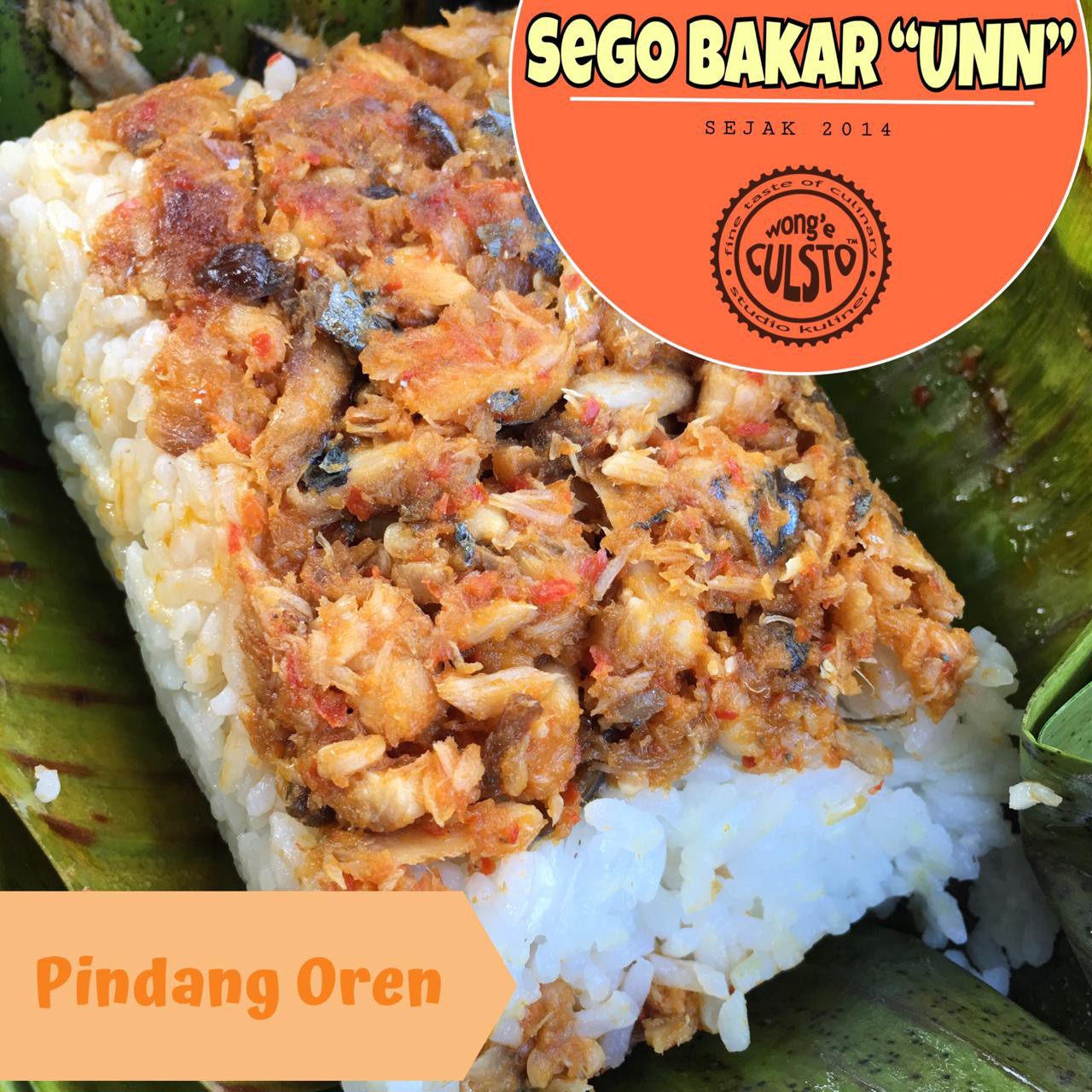 Sego bakar pindang Oren