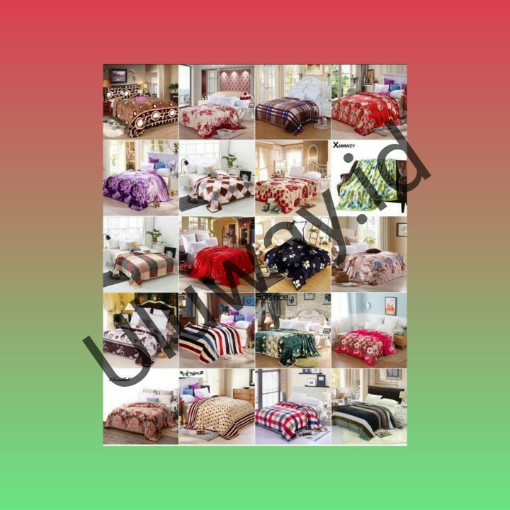 Selimut bulu Import Merk King Home