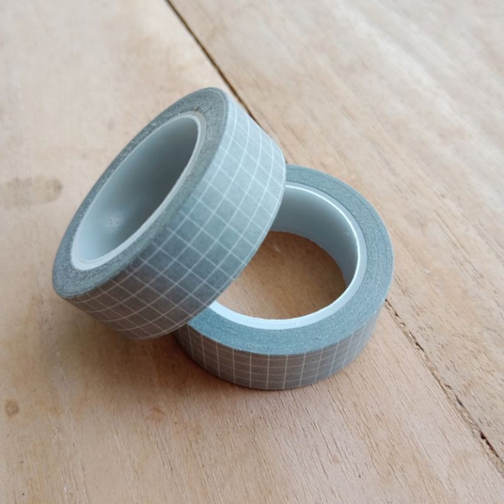 Selotip Estetik Bahan Washi Untuk Journaling 10 meter 5