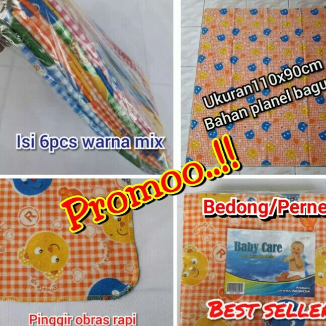 6pcs Bedong Bayi