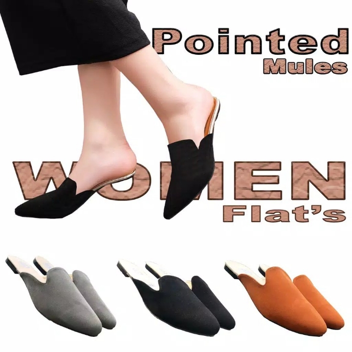 Sendal Pointed Mules