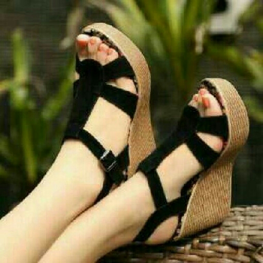 Sendal Wedges Wanita Part 1