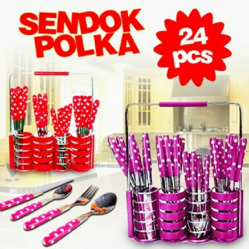 Sendok Polkadot