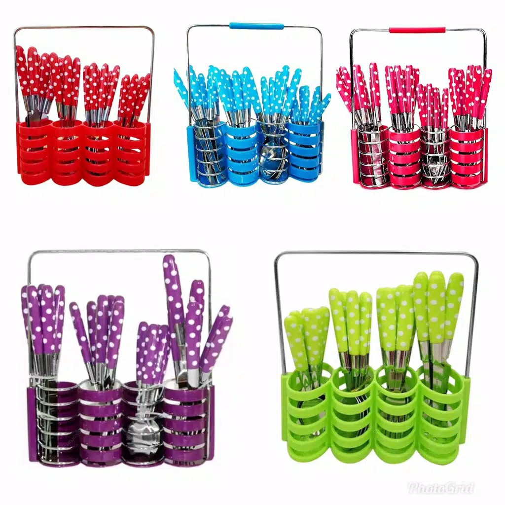 Sendok Polkadot Set