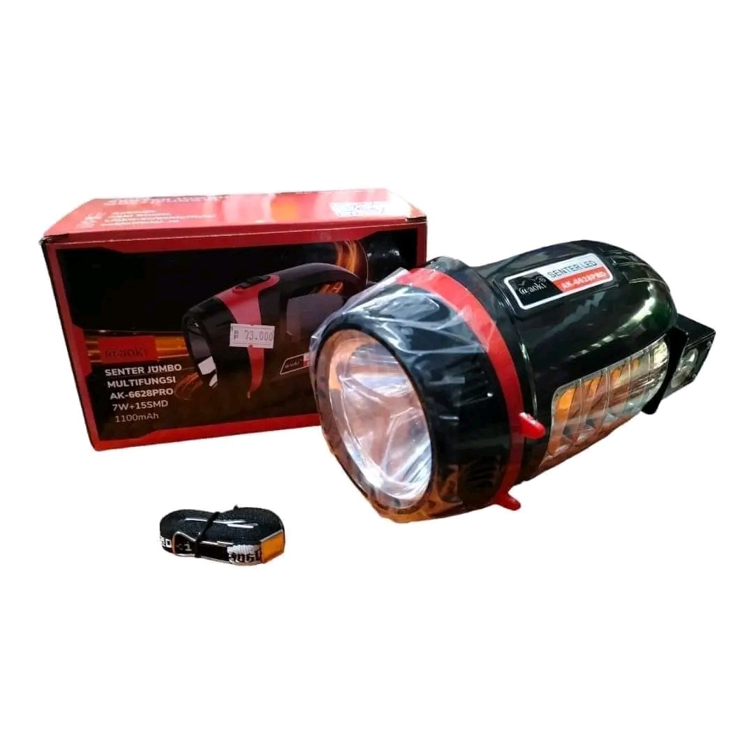 Senter multifungsi Aoki AK-6628 7W-15smd
