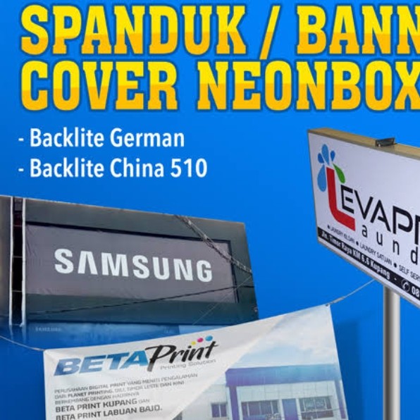 Sepanduk Backlite 2
