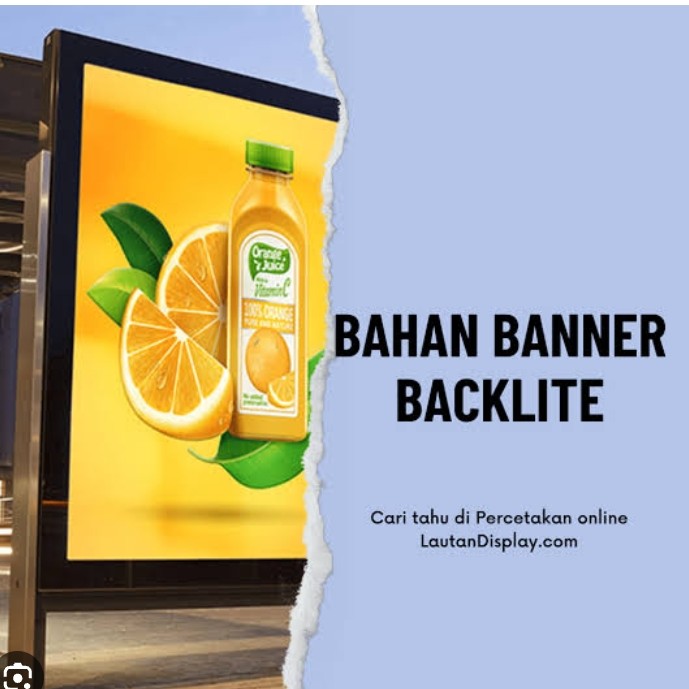 Sepanduk Backlite 3