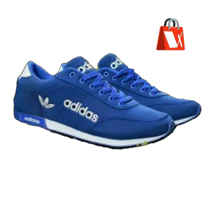 Sepatu Adidas Running Unisex Biru