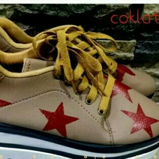 Sepatu Boots Bintang Coklat 2