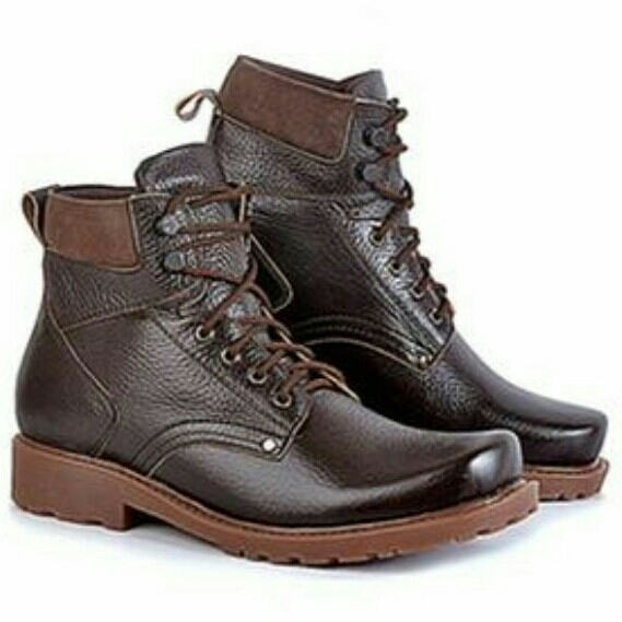 Sepatu Boots Black