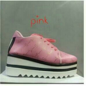 Sepatu Boots Stella Pink 2