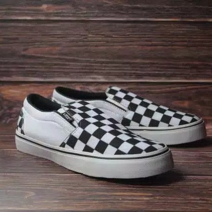 Sepatu Casual Checkerboard Slop
