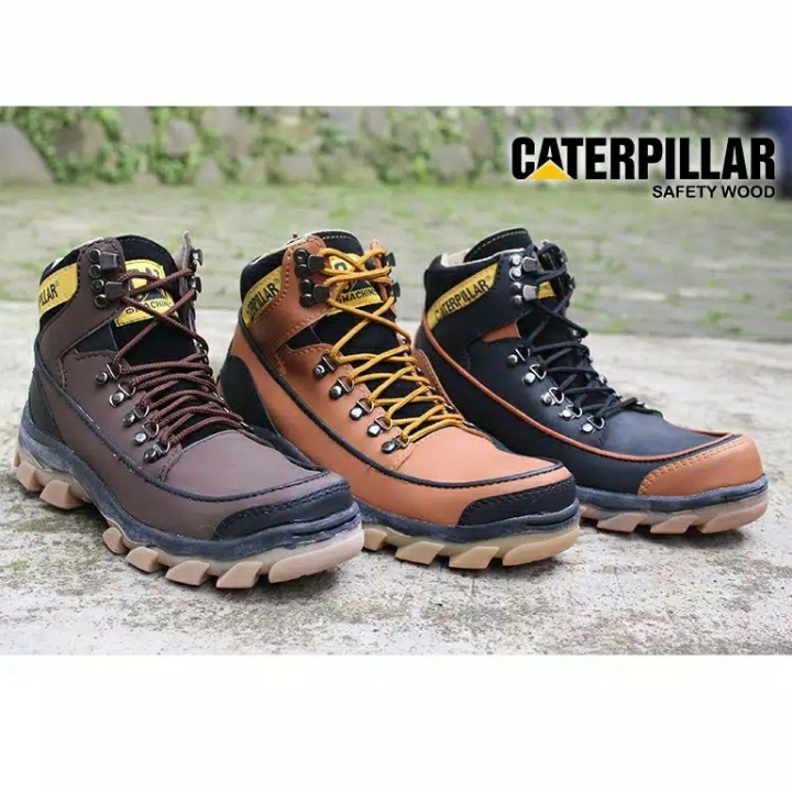 Sepatu Caterpillar Safety Wood