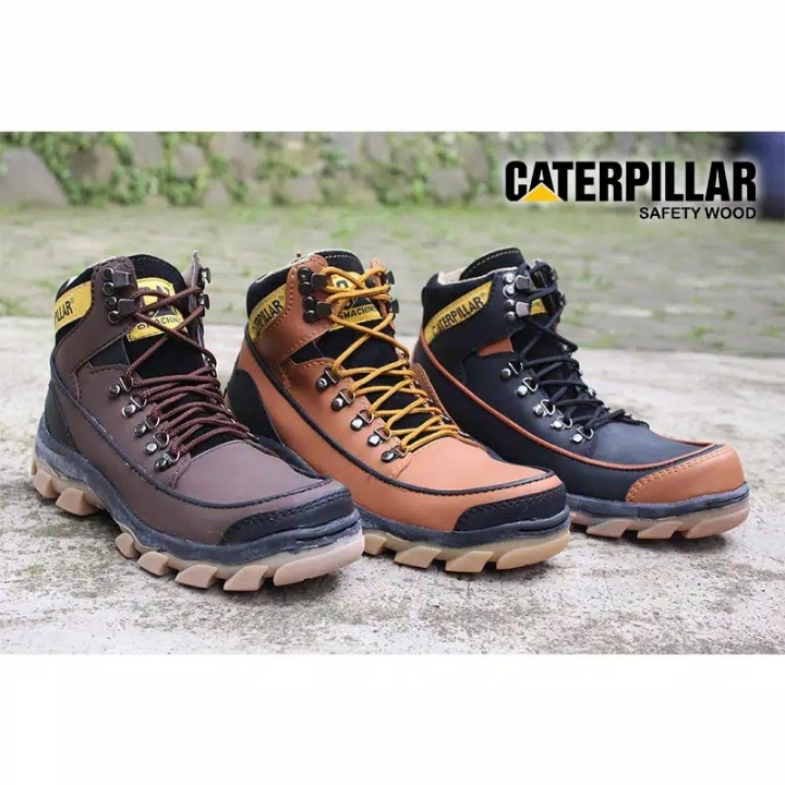 Sepatu Caterpillar Safety Wood