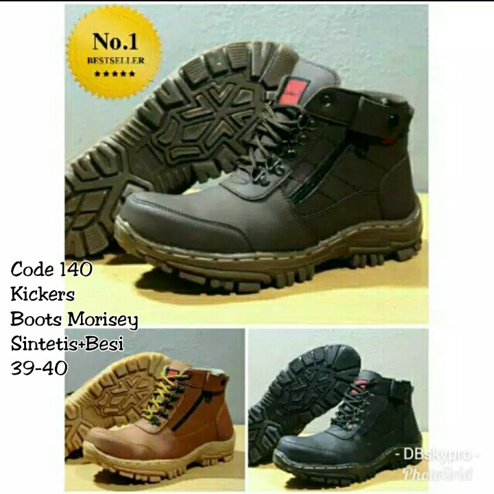 Sepatu Cowo Kickers Boots Morisey REALPICT