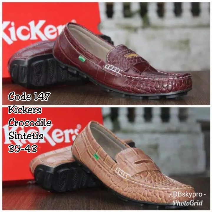 Sepatu Cowo Kickers Crocodile