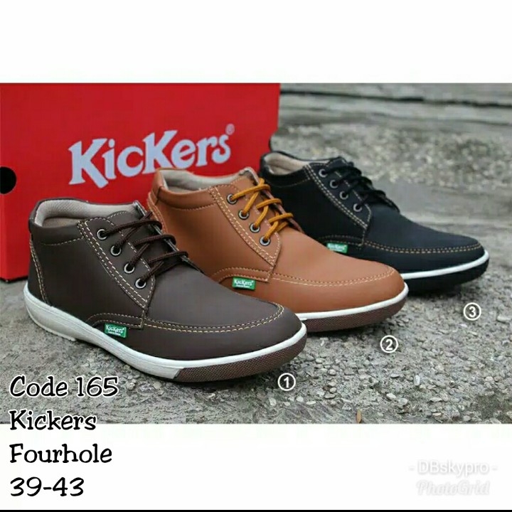 Sepatu Cowo Kickers Fourhole REALPICT