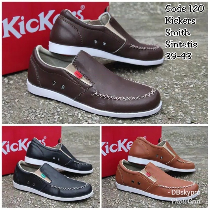 Sepatu Cowo Kickers Smith REALPICT