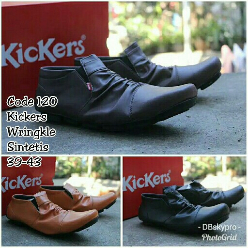 Sepatu Cowo Kickers Wringkle