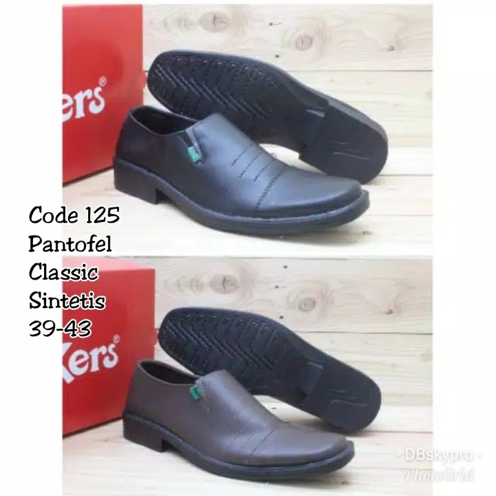 Sepatu Cowo Pantofel Classic