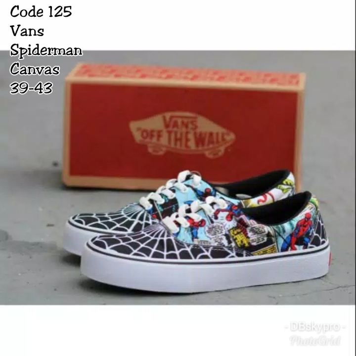 Sepatu Cowo Vans Spiderman REALPICT