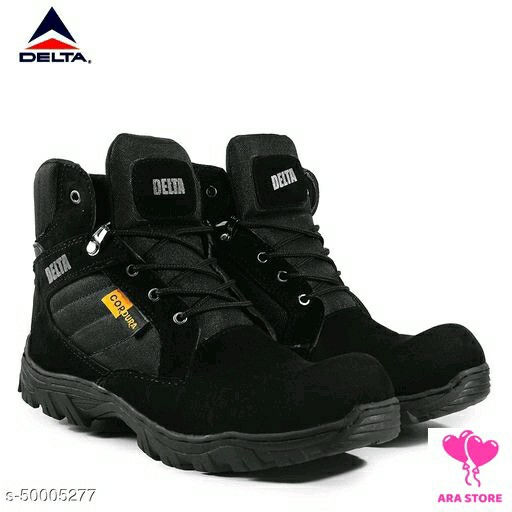 Sepatu Delta Cordura Pendek 6inci Safety Boots Ujung Besi COD