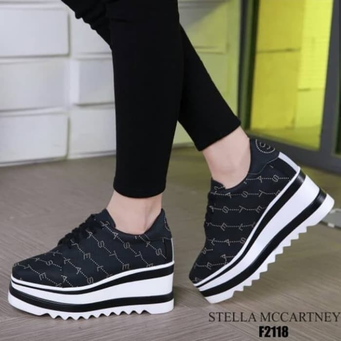 Sepatu Halfboots Stella McCartney Hitam