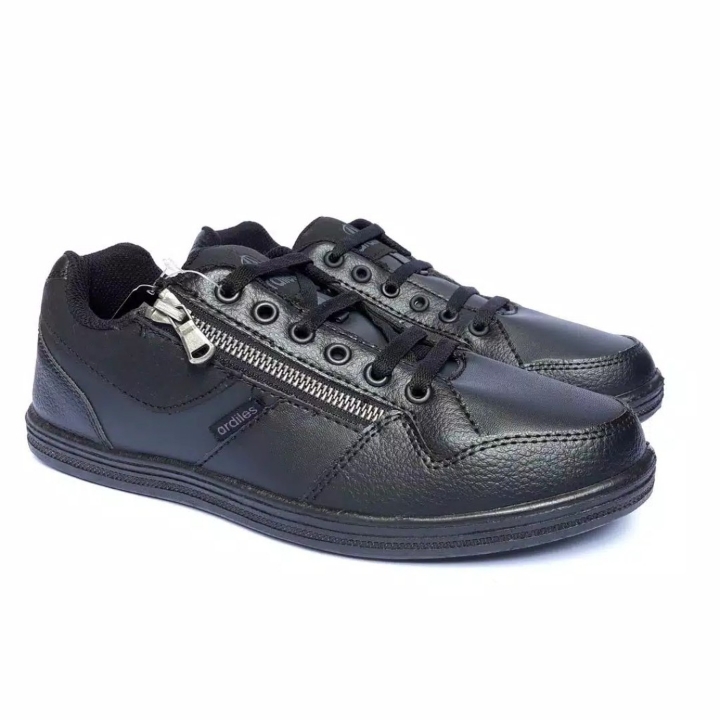 Sepatu Hitam Original Ardiles Sepatu Sekolah Sma Kuliah Sneaker 38-43