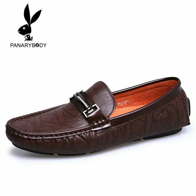 Sepatu Kasual Pria  Hitam Sepatu Casual Pria Antislip 5
