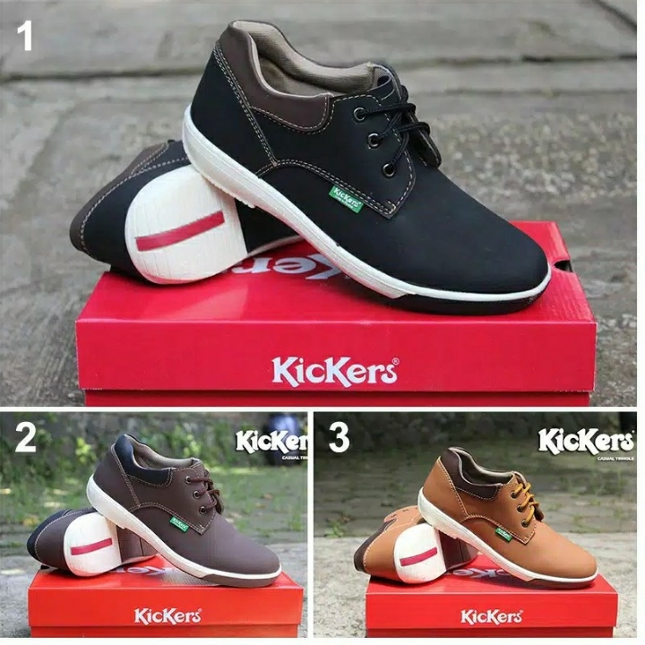 Sepatu Kickers Casual Trihole