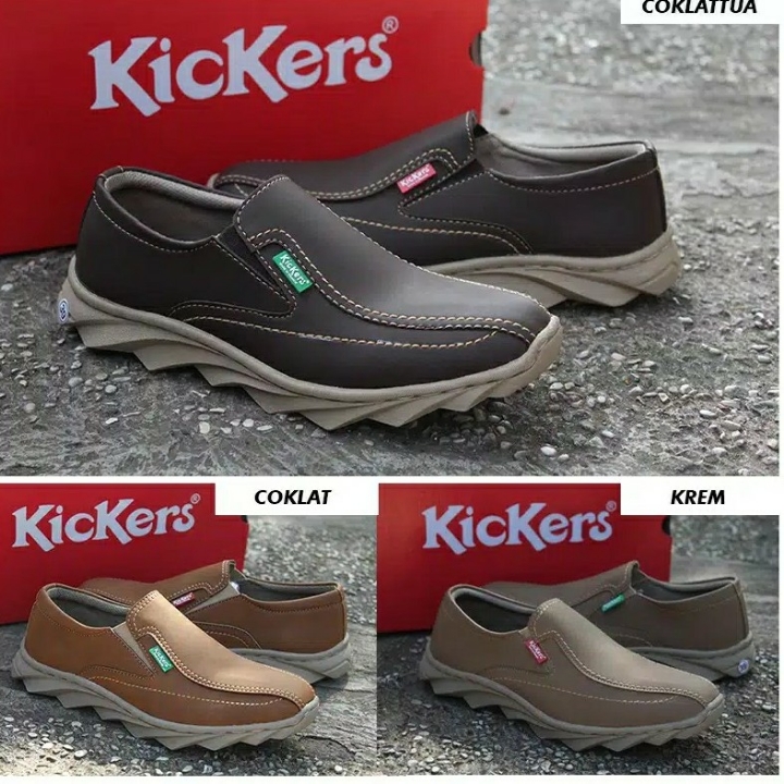 Sepatu Kickers Slip On Milano