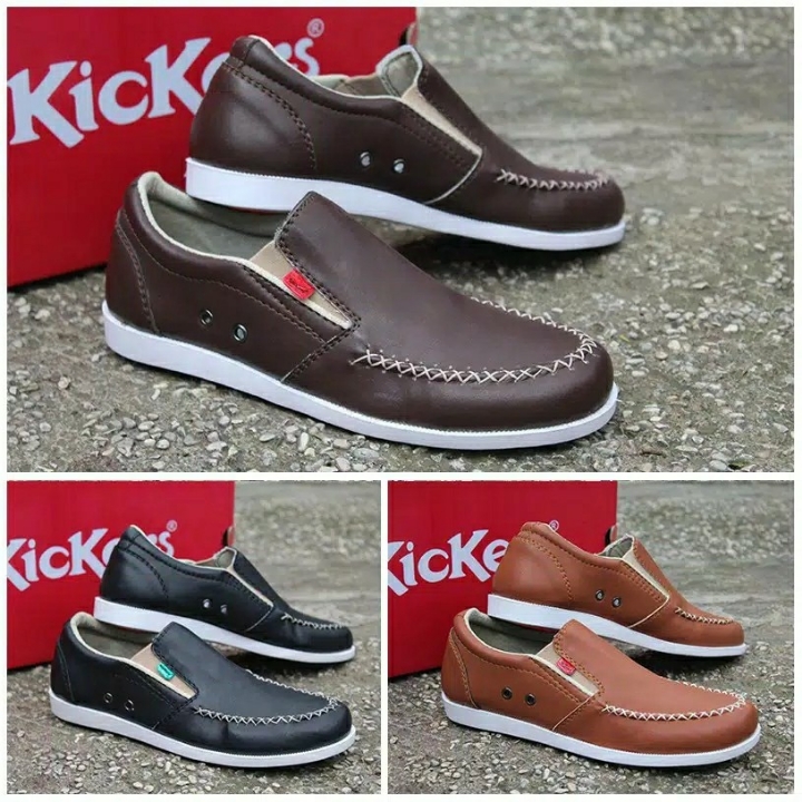 Sepatu Kickers Smiths Slipon