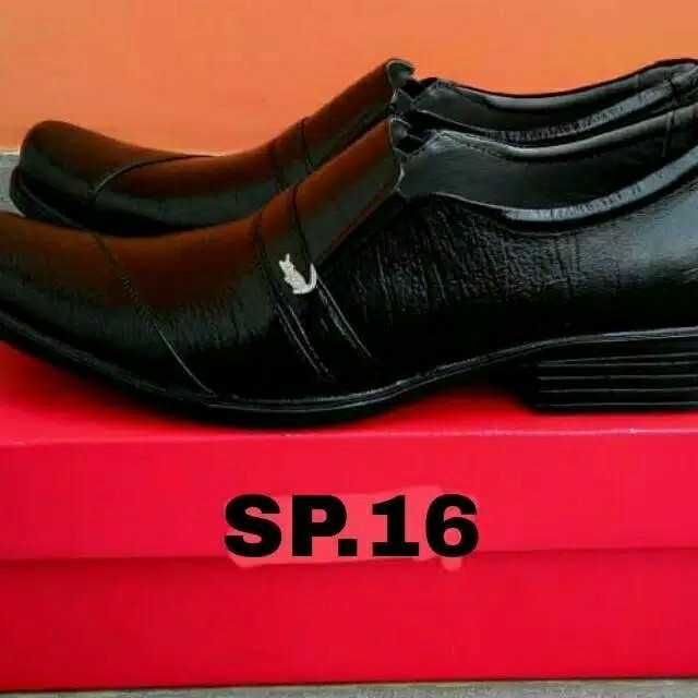 Sepatu Pantofel Kulit Sapi Asli Garut Pria Kantor