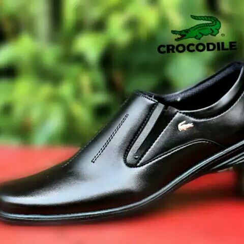 Sepatu Pria Kulit Pantofel Crocodile 3