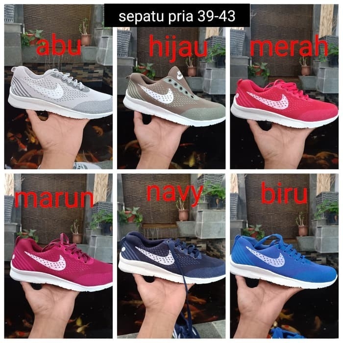 Sepatu Pria Nike Running UM09 Grey 2