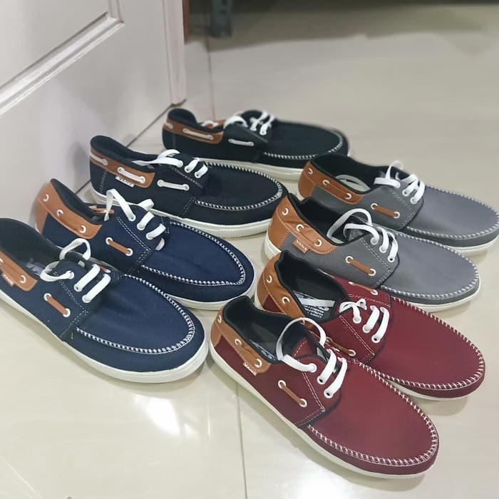 Sepatu Pria Vans Jahit Abu 2