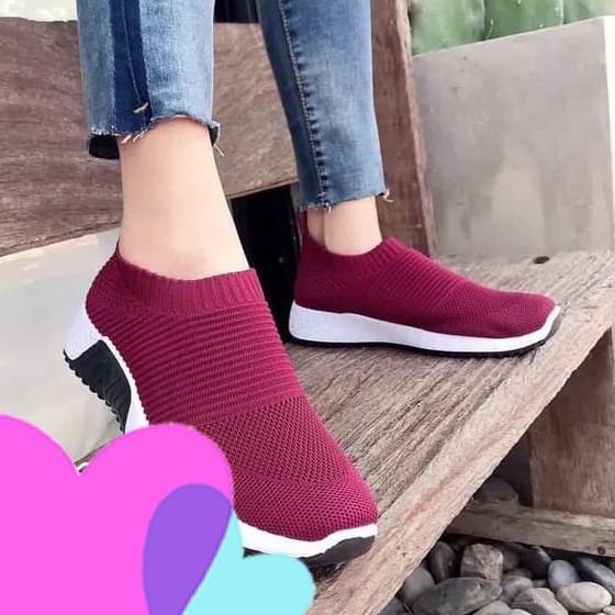 Sepatu Slip On CK06 Gladiator MAROON