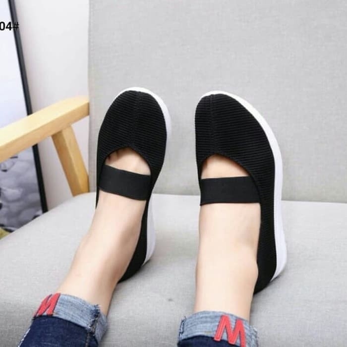 Sepatu Slip On Cewek 16RB - 4 Warna 2